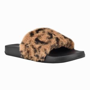 Nine West Stayhome Cozy Flat Slippers Bruin Nederland | CKV-026375